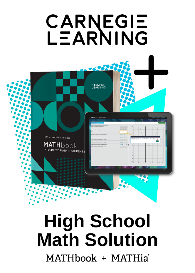 Carnegie Learning High School Math Solution Integrated  cover image