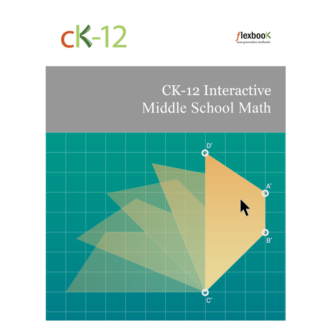CK-12 Interactive Middle School Math for CCSS cover image